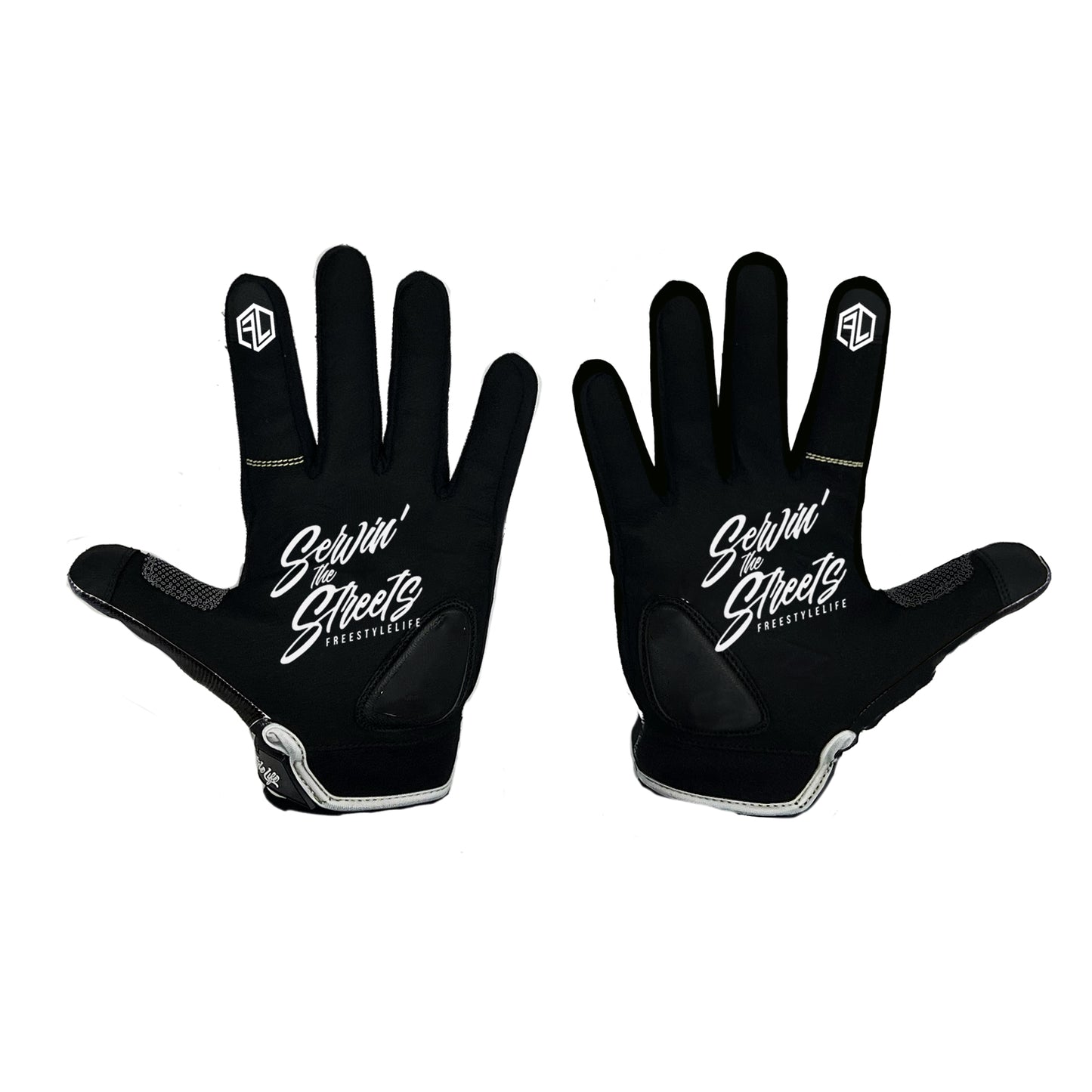 Serving the Streets Gloves - Black