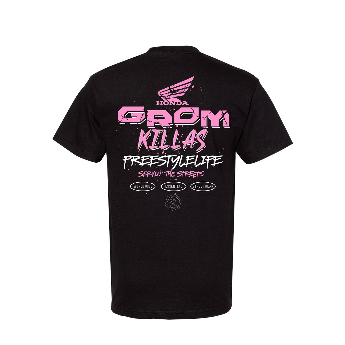 Grom Killas T-Shirt with Pink Ink