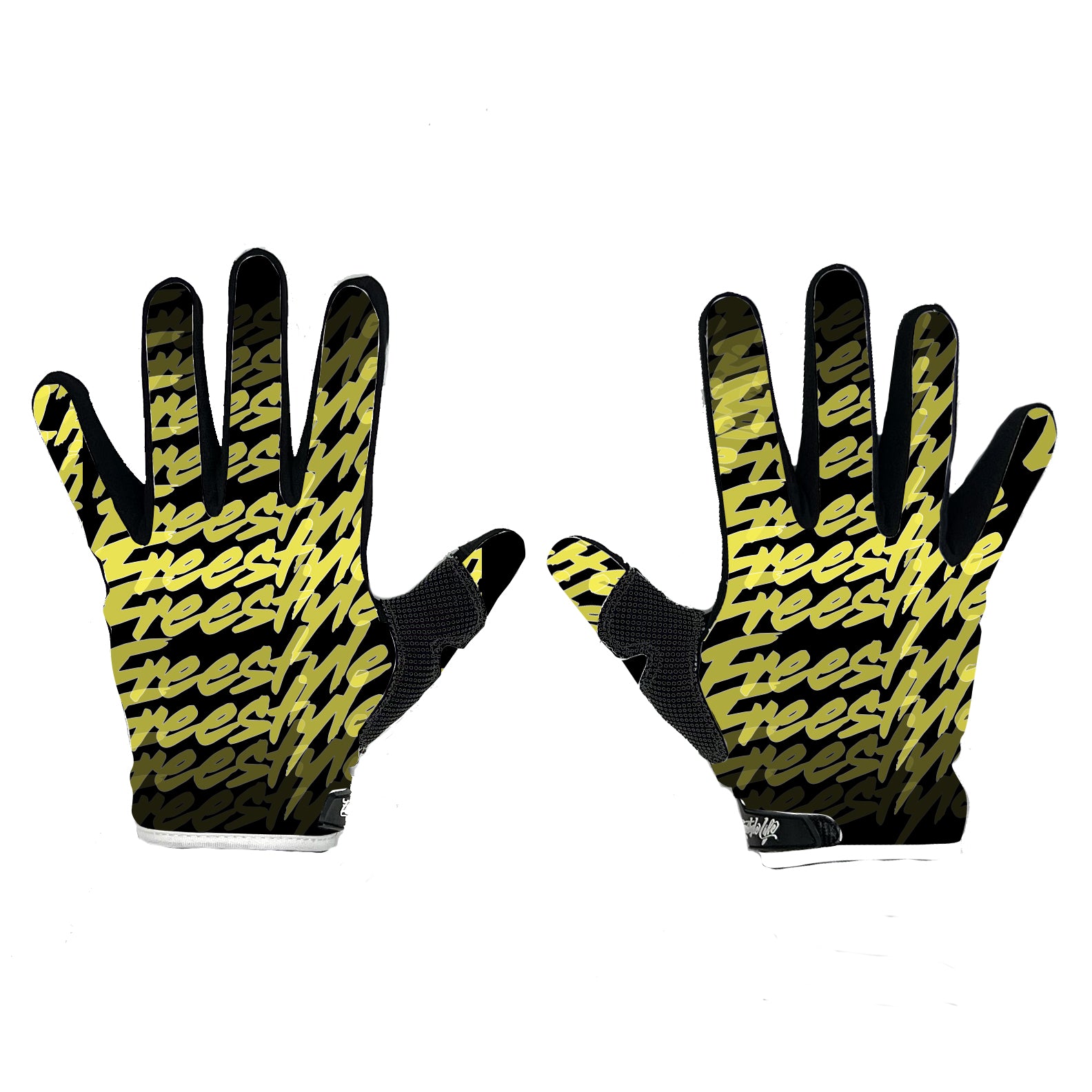 Freestylelife Repeat Gloves - Green/Mustard