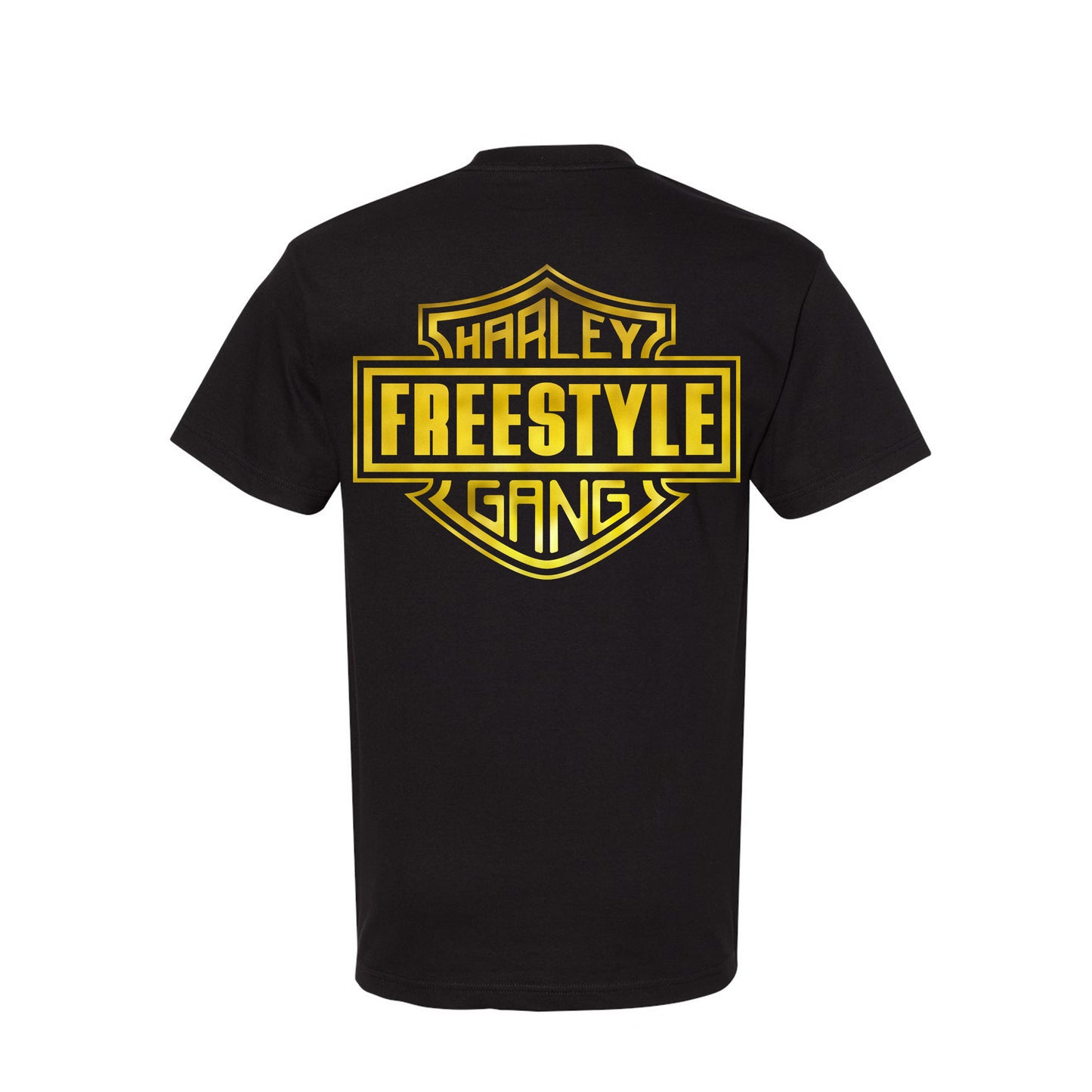 Harley Gang T-Shirt | Gold Foil