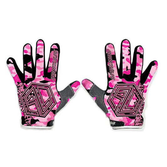 FL Pink Camouflage Gloves