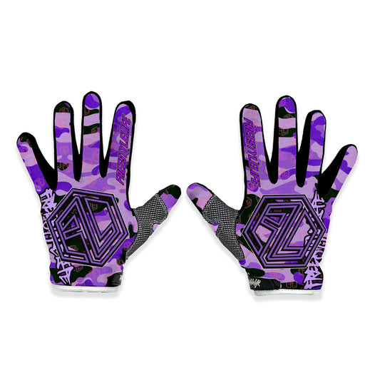 FL Purple Camouflage Gloves