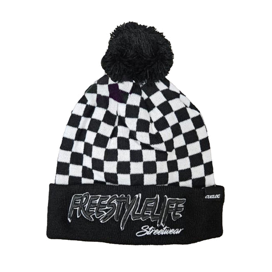 Freestylelife Checkered Beanie