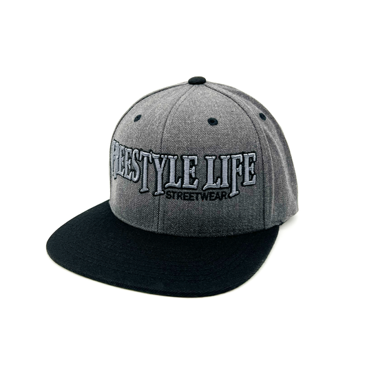 Freestylelife Snapback - Gray/Black