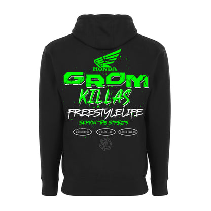 Grom Killas Hoodie - Green Ink