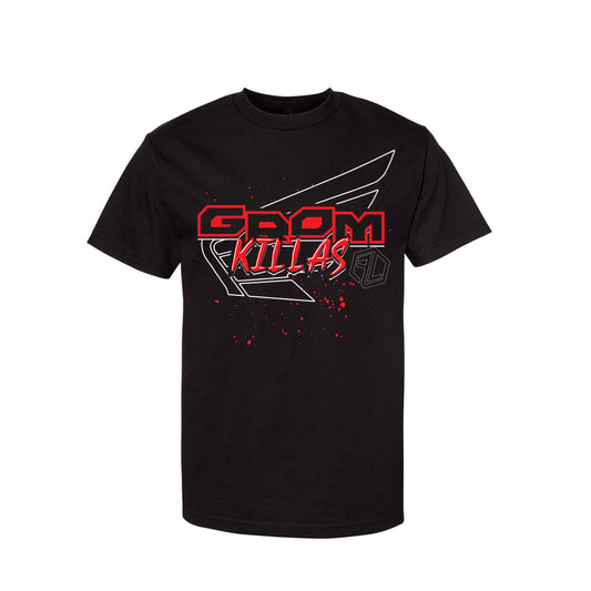 Grom Killas T-Shirt with Red Ink